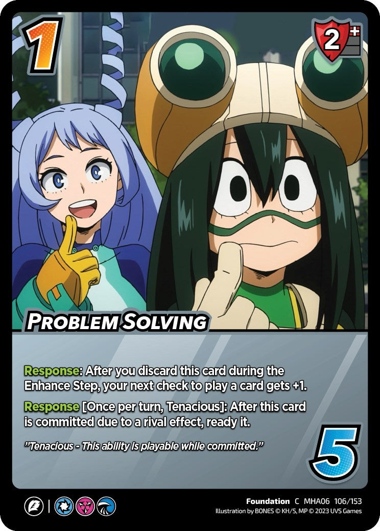 Problem Solving (106) [MHA6] - UniVersus Single