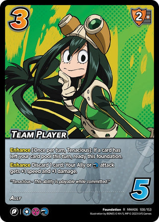 Team Player (108) [MHA6] - UniVersus Single