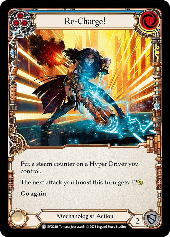 Re-Charge! (Blue) (230) [EVO] - Flesh and Blood TCG Single