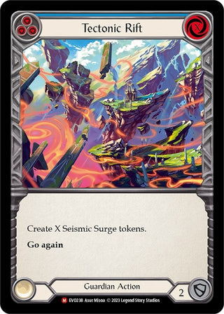 Tectonic Rift (238) [EVO] - Flesh and Blood TCG Single