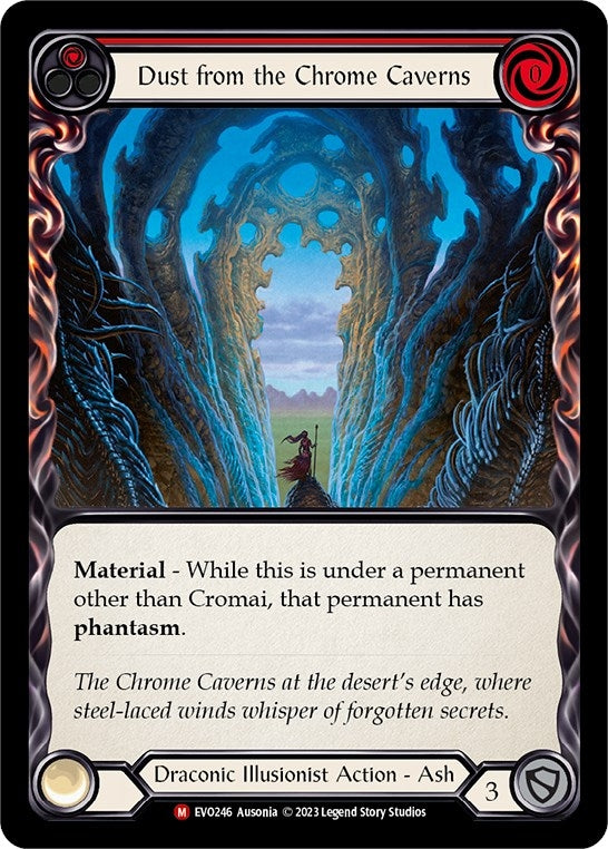 Dust from the Chrome Caverns (246) [EVO] - Flesh and Blood TCG Single
