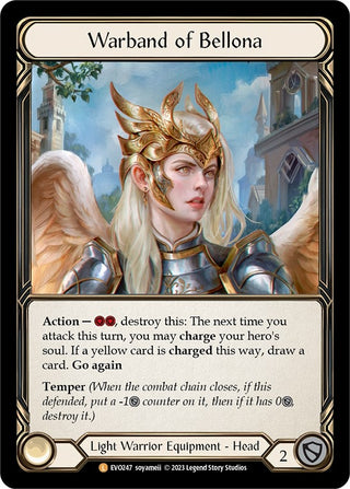 Image for Warband of Bellona (EVO247) - Flesh and Blood TCG