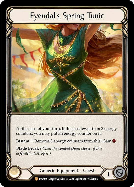 Fyendal’s Spring Tunic (249) [EVO] - Flesh and Blood TCG Single