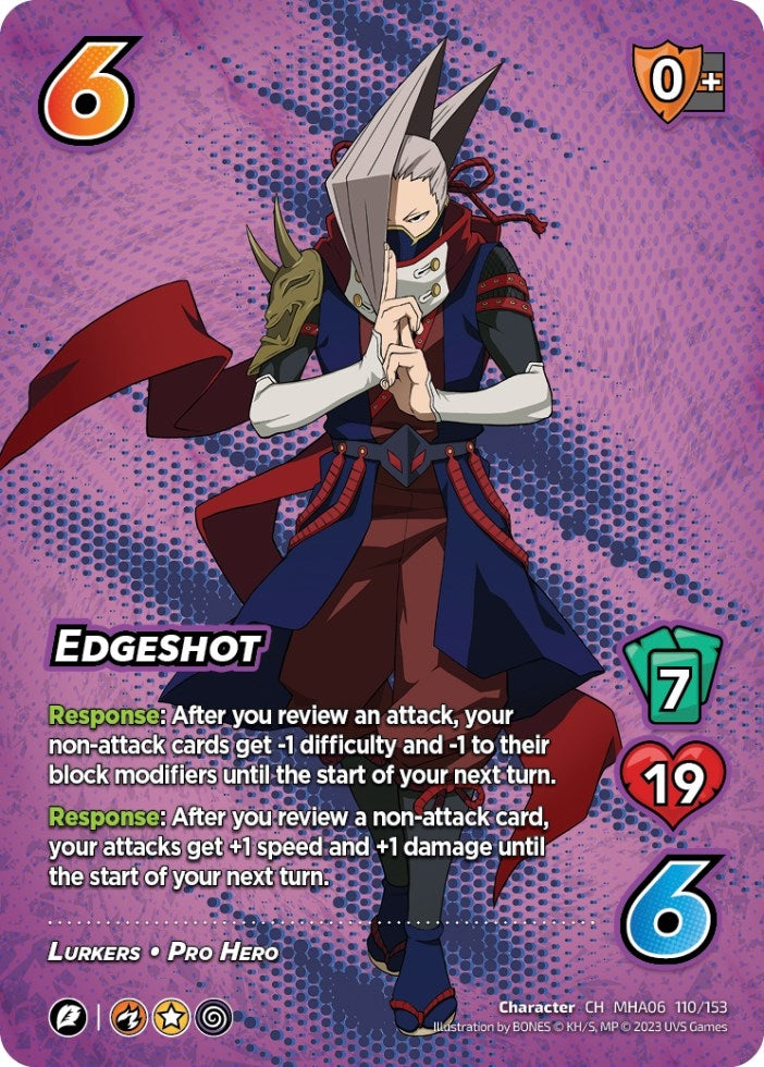 Edgeshot (110) [MHA6] - UniVersus Single