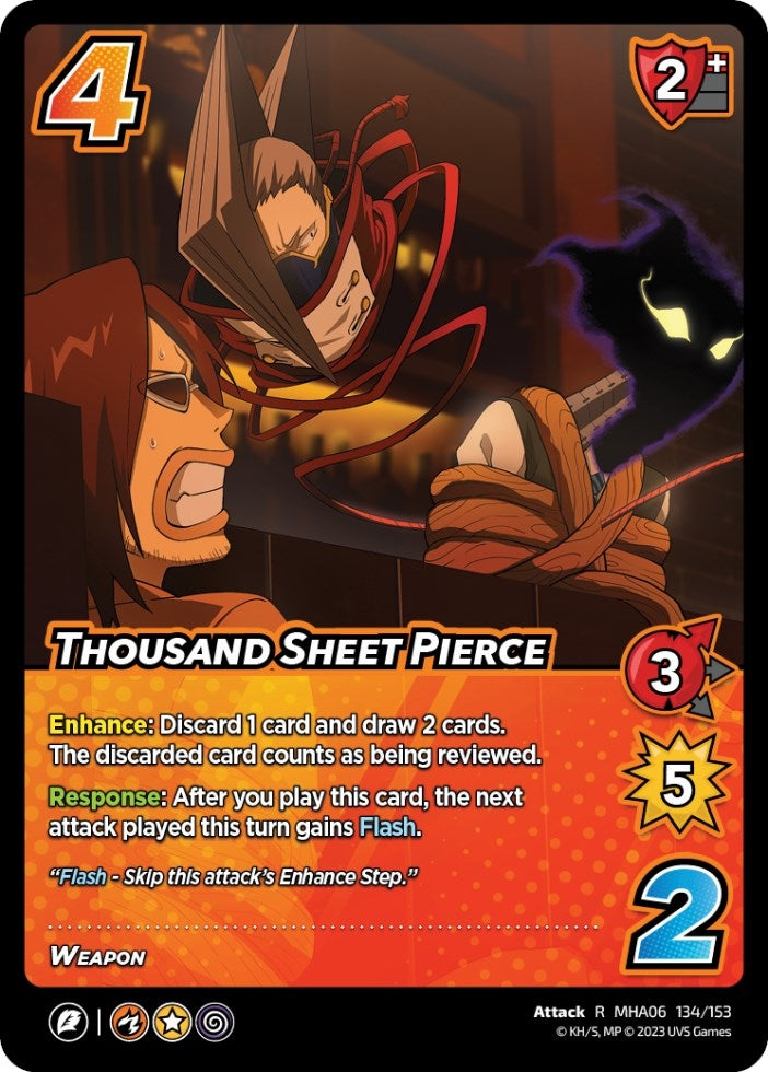 Thousand Sheet Pierce (134) [MHA6] - UniVersus Single