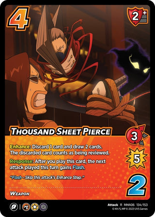 Thousand Sheet Pierce (134) [MHA6] - UniVersus Single