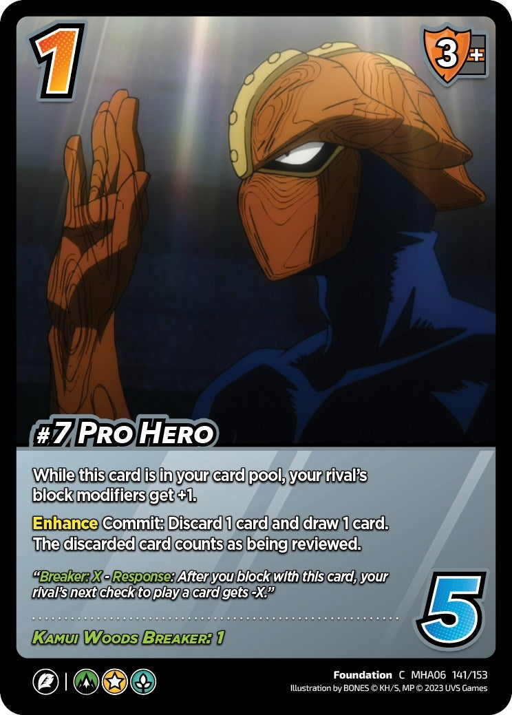 #7 Pro Hero (141) [MHA6] - UniVersus Single
