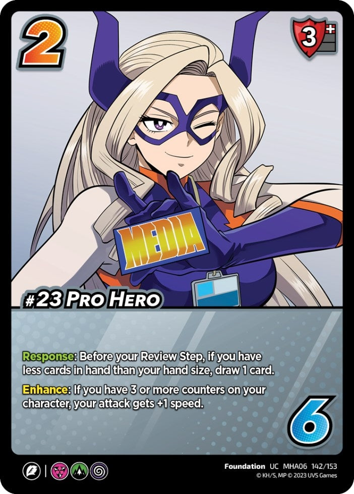 #23 Pro Hero (142) [MHA6] - UniVersus Single