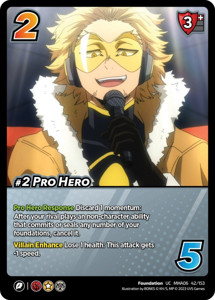 #2 Pro Hero (42) [MHA6] - UniVersus Single