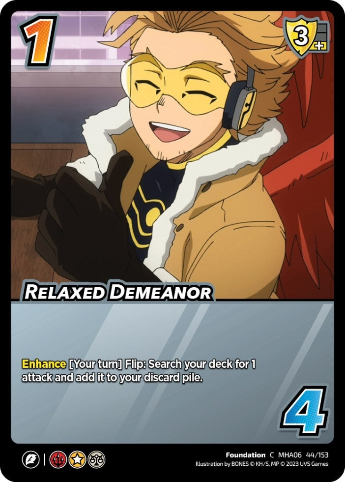 Relaxed Demeanor (44) [MHA6] - UniVersus Single