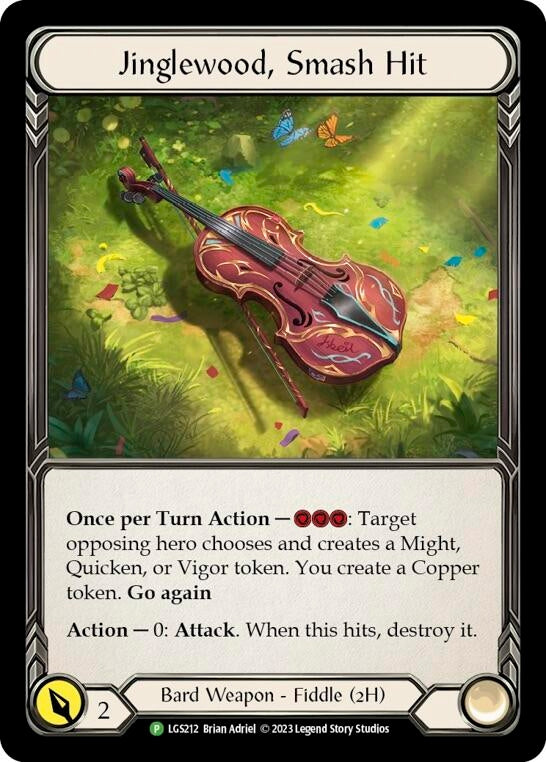 Jinglewood Smash Hit - LGS212 (212) [PR] - Flesh and Blood TCG Single