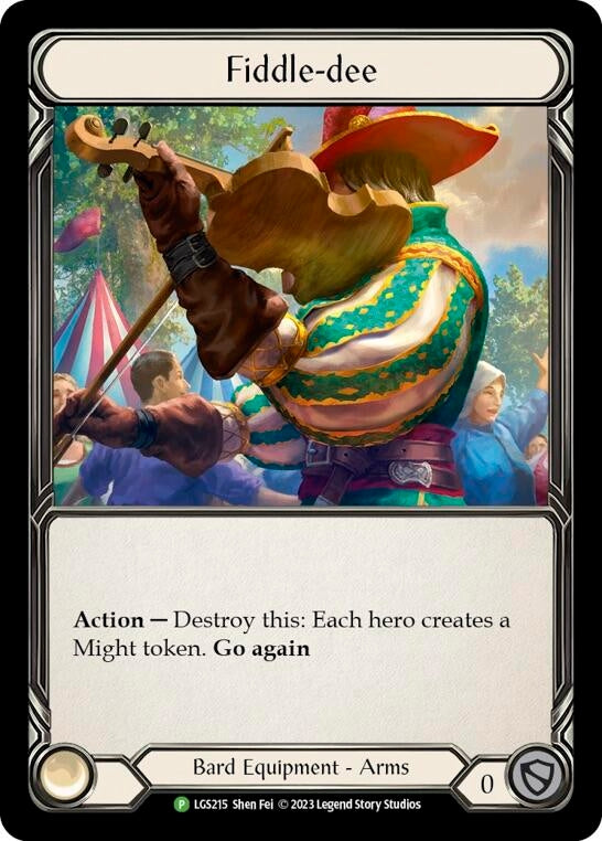Fiddle-dee - LGS215 (215) [PR] - Flesh and Blood TCG Single