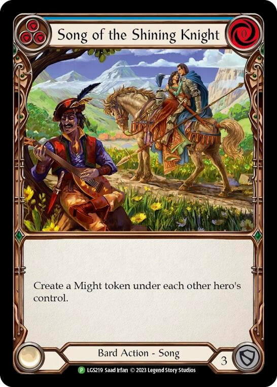 Song of the Shining Knight - LGS219 (219) [PR] - Flesh and Blood TCG Single