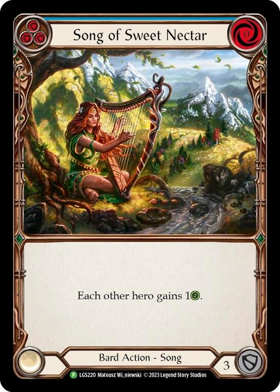 Song of Sweet Nectar - LGS220 (220) [PR] - Flesh and Blood TCG Single
