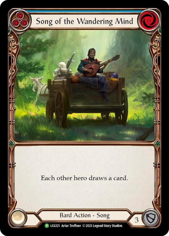 Song of the Wandering Mind - LGS221 (221) [PR] - Flesh and Blood TCG Single