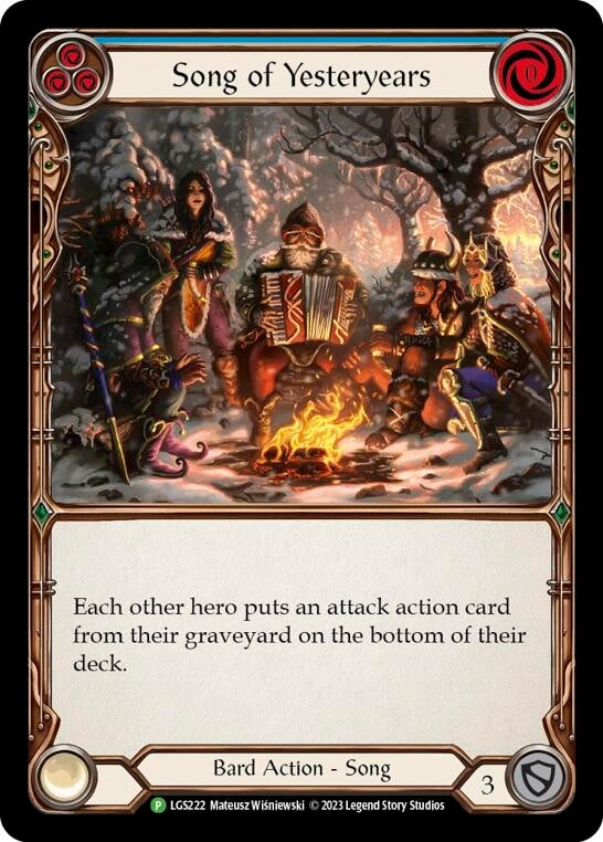 Song of Yesteryears - LGS222 (222) [PR] - Flesh and Blood TCG Single