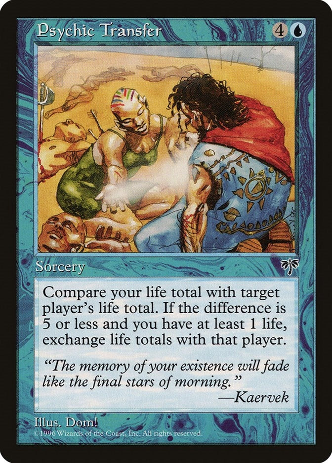 Psychic Transfer [MIR] - MTG Single