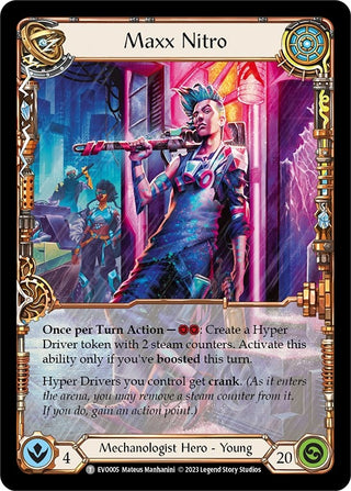 Maxx Nitro // Symbiosis Shot (0) [EVO] - Flesh and Blood TCG Single