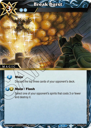 Break Burst (3136) [BSS03] - Battle Spirits Saga Single