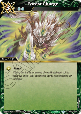 Forest Charge (3134) [BSS03] - Battle Spirits Saga Single
