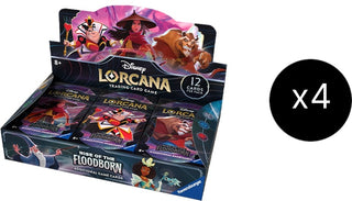 Disney Lorcana: Rise of the Floodborn Booster Box Case (2) - Disney Lorcana Sealed