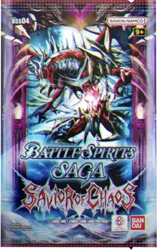 Savior of Chaos Booster Pack [BSS04] - Battle Spirits Saga Sealed