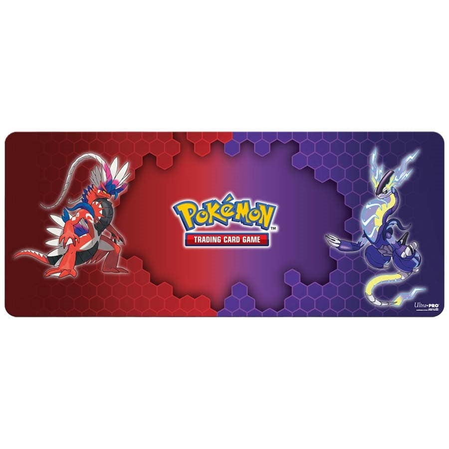 Koraidon & Miraidon Table Playmat for Pokemon (6ft) - Playmats Sealed