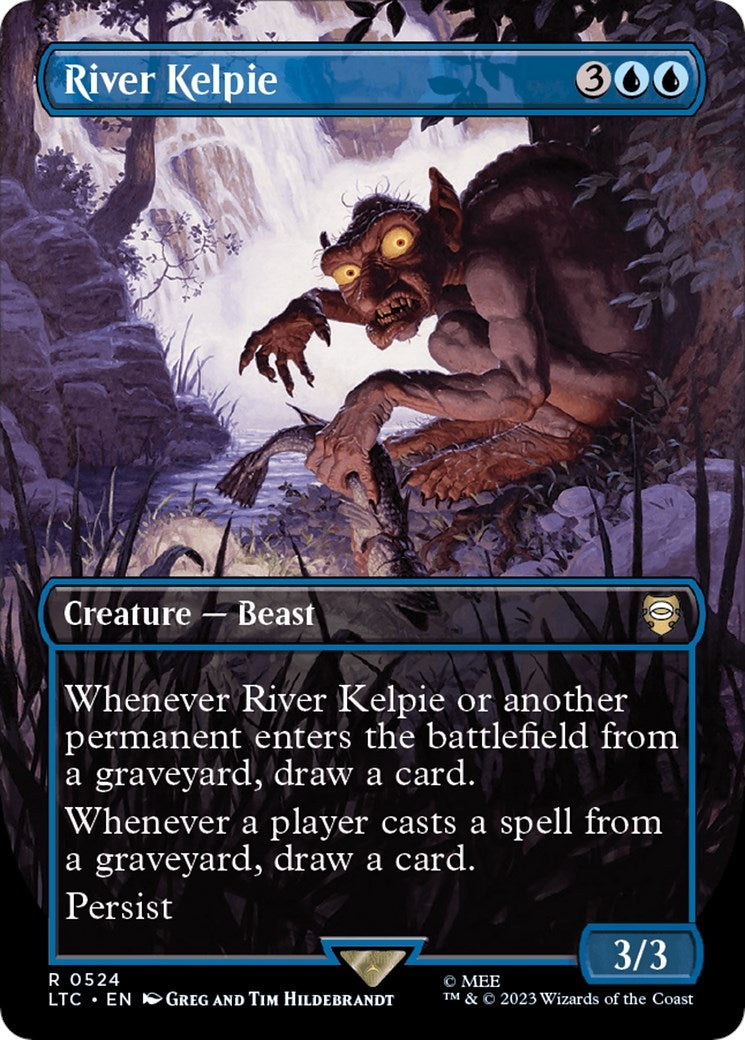 River Kelpie (Borderless) (524) [LTC] - MTG Single