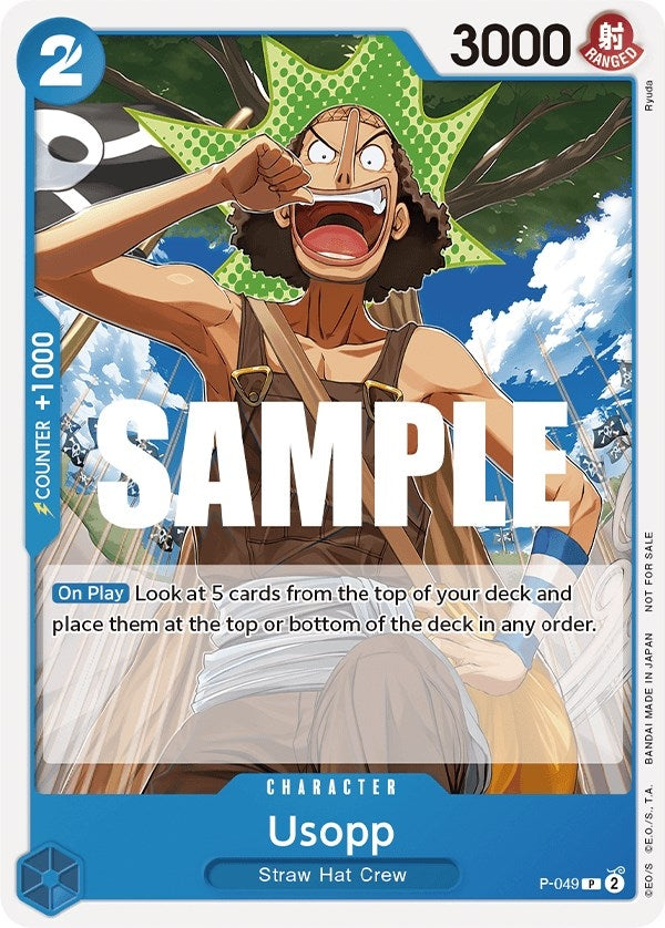 Usopp (Sealed Battle Kit Vol. 1) (49) (OP-PR) - One Piece Card Game Single
