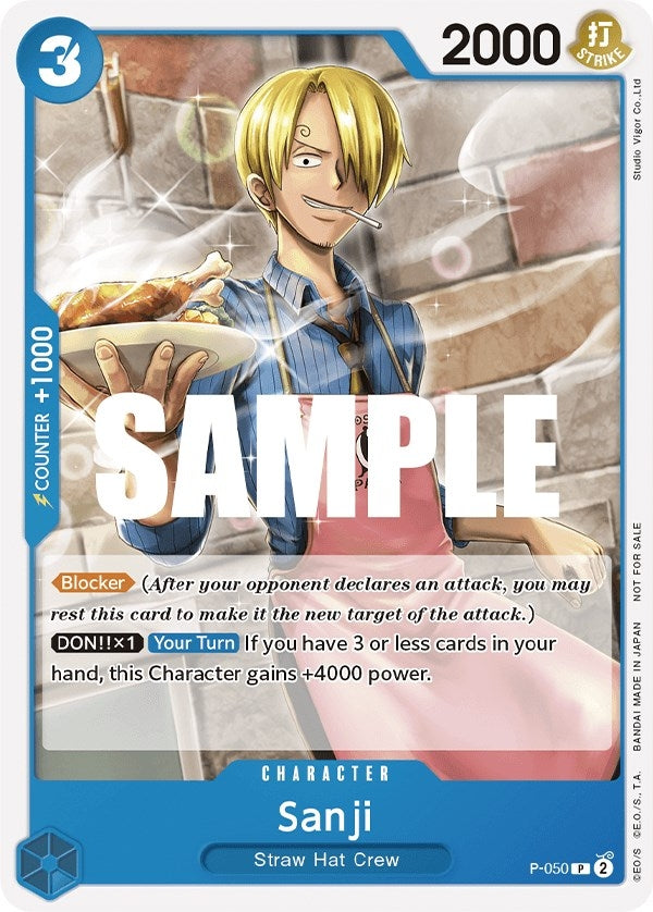 Sanji (Sealed Battle Kit Vol. 1) (50) (OP-PR) - One Piece Card Game Single