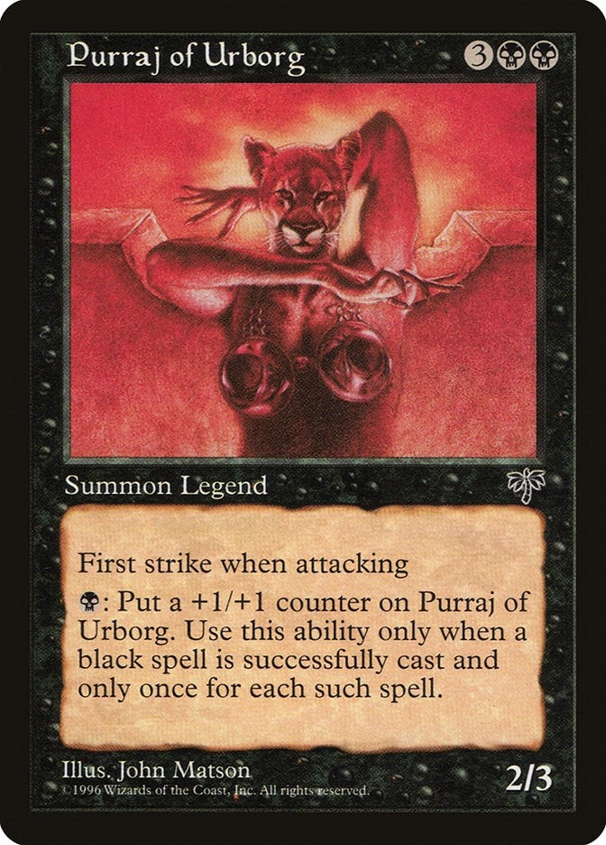 Purraj of Urborg [MIR] - MTG Single