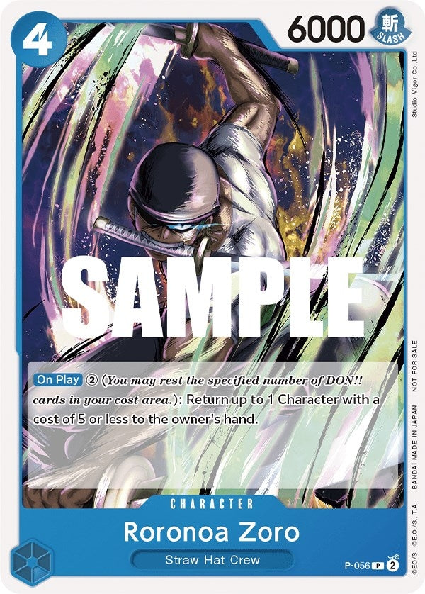 Roronoa Zoro (Sealed Battle Kit Vol. 1) (56) (OP-PR) - One Piece Card Game Single