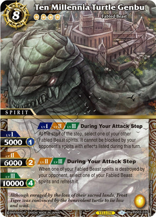 Ten Millennia Turtle Genbu (3039) [BSS03] - Battle Spirits Saga Single