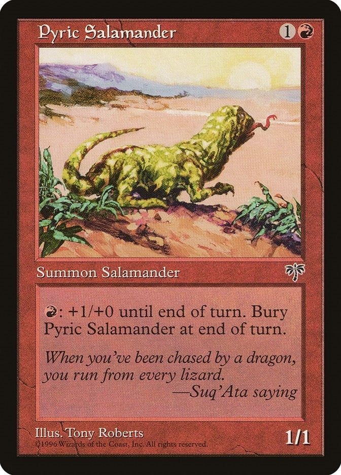 Pyric Salamander [MIR] - MTG Single