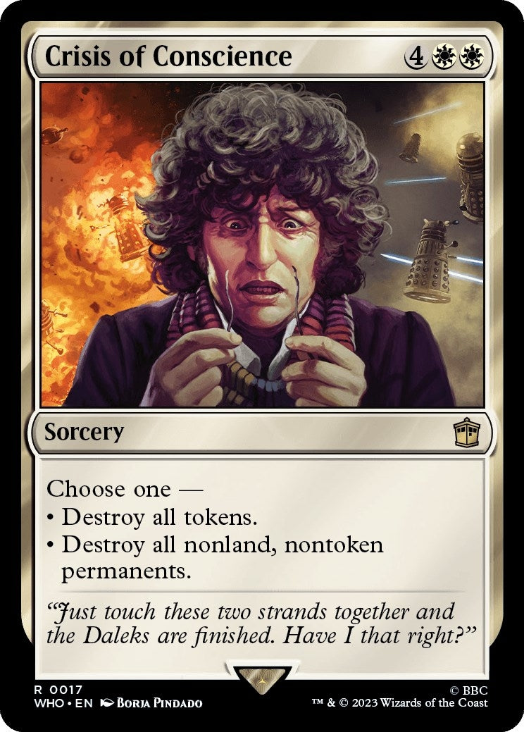 Crisis of Conscience (17) [WHO] - MTG Single