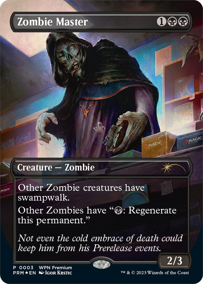 Zombie Master (3) [WPN] - MTG Single