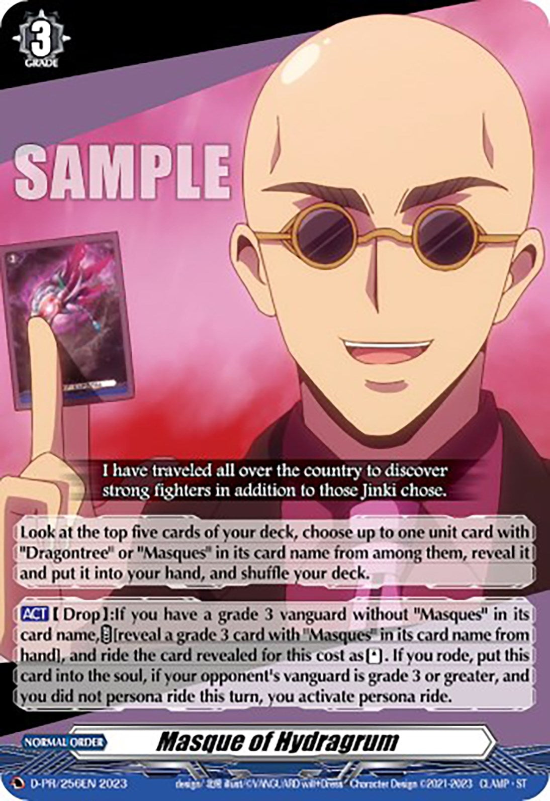 Masque of Hydragrum (256) (256) [D-PR] - Cardfight Vanguard Single
