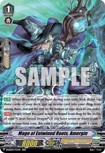 Mage of Entwined Roots Amergin (202301) [EVENT] - Cardfight Vanguard Single