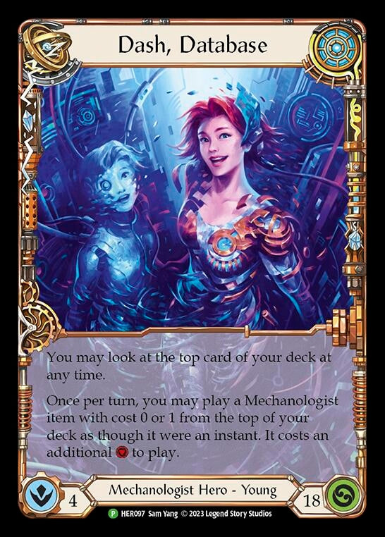 Dash Database - HER097 (97) [PR] - Flesh and Blood TCG Single