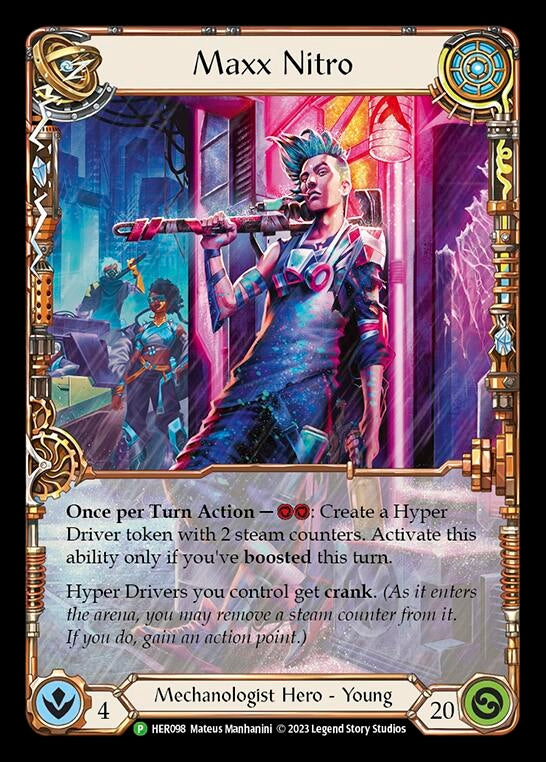 Maxx Nitro - HER098 (98) [PR] - Flesh and Blood TCG Single