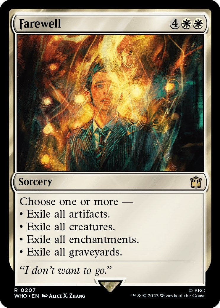 Farewell (207) [WHO] - MTG Single