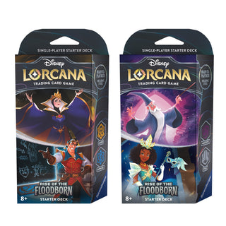 Disney Lorcana: Rise of the Floodborn Starter Deck [Set of 2] (2) - Disney Lorcana Sealed