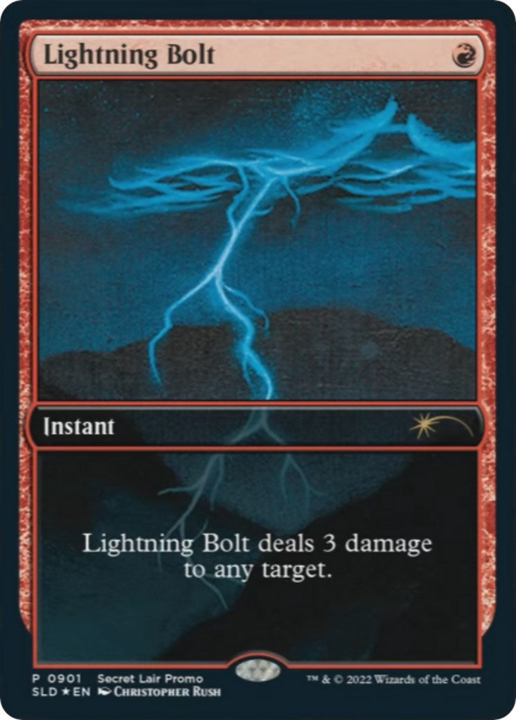 Lightning Bolt (0901) (901) [SLD] - MTG Single