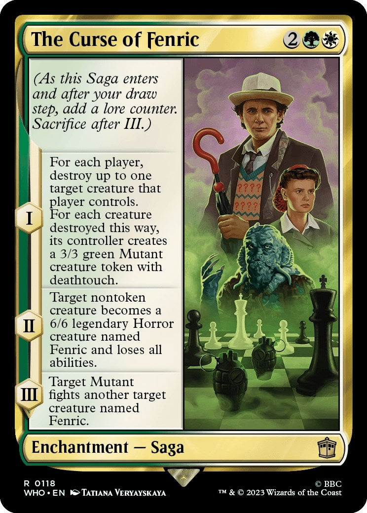 The Curse of Fenric (118) [WHO] - MTG Single