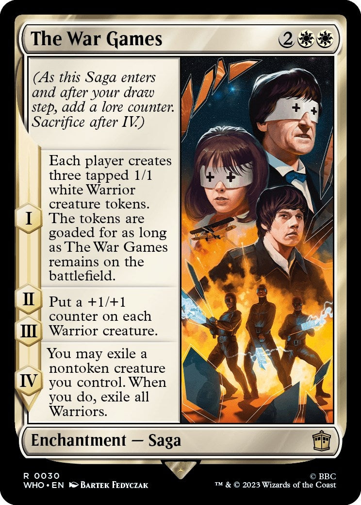 The War Games (30) [WHO] - MTG Single