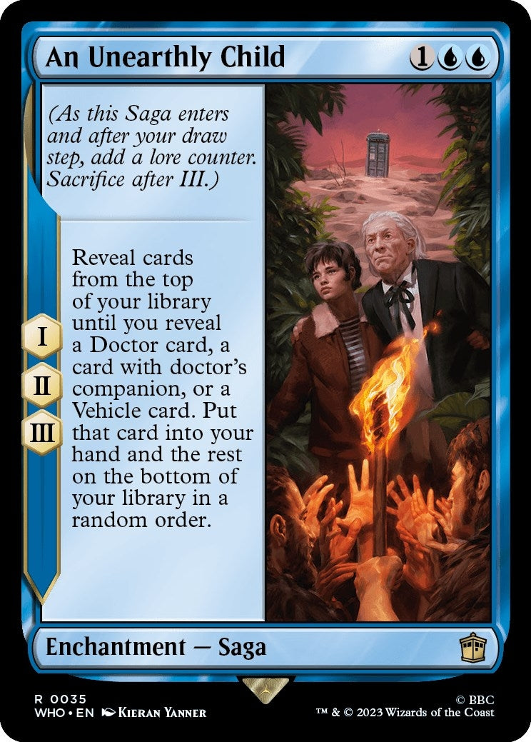 An Unearthly Child (35) [WHO] - MTG Single