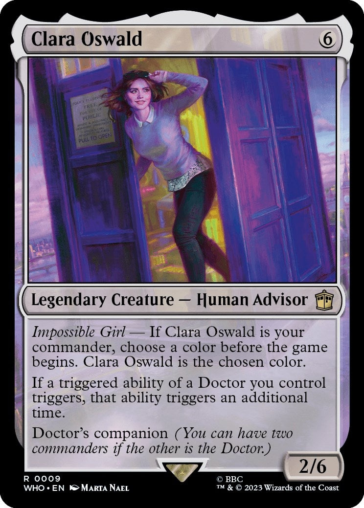 Clara Oswald (9) [WHO] - MTG Single