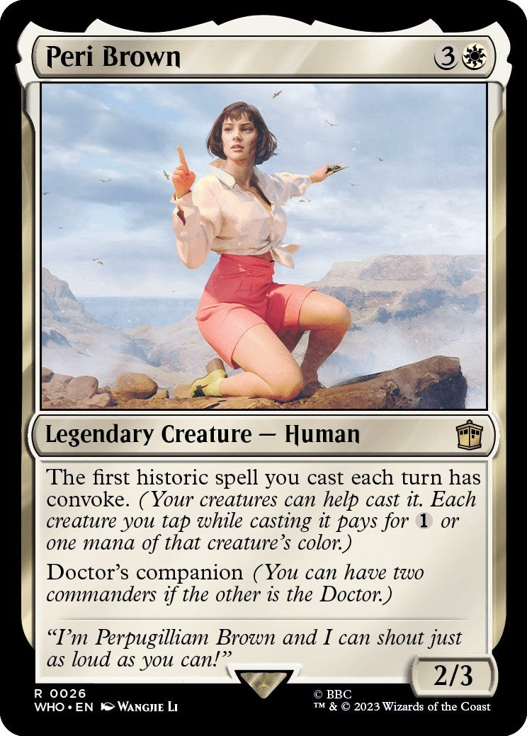Peri Brown (26) [WHO] - MTG Single