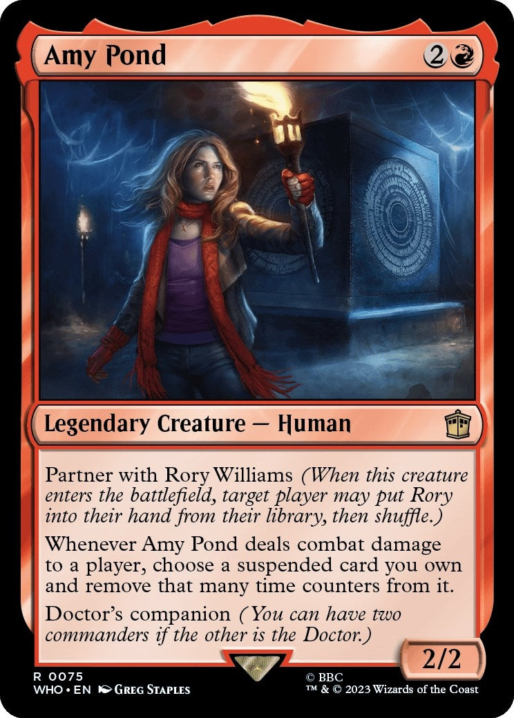 Amy Pond (75) [WHO] - MTG Single