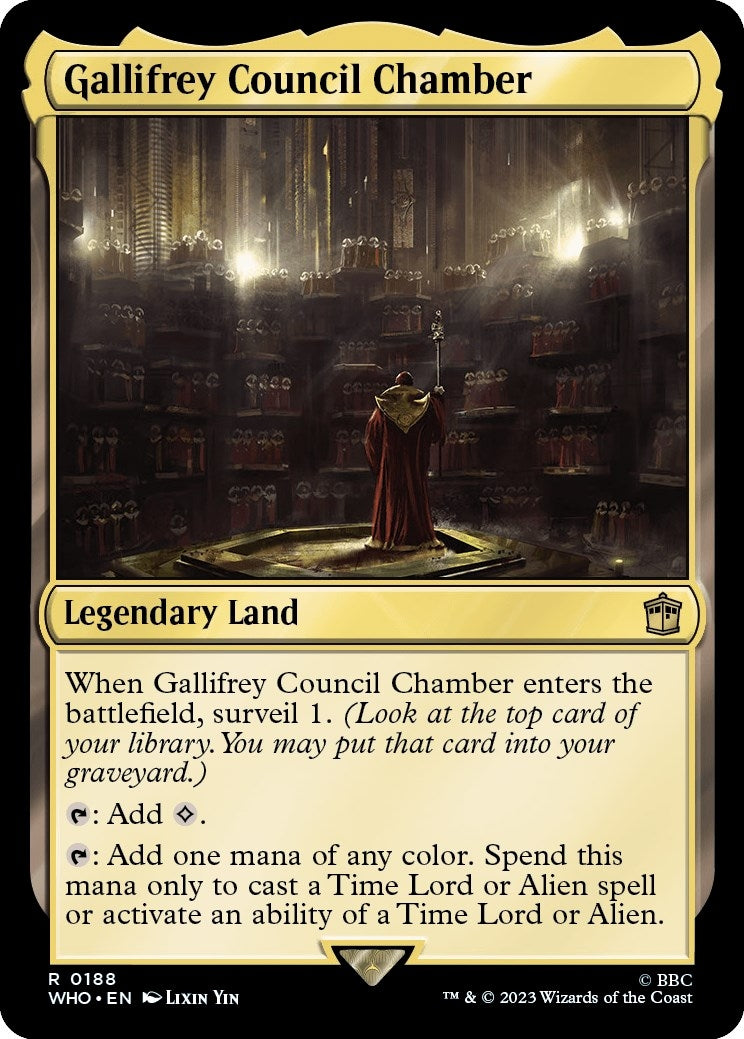 Gallifrey Council Chamber (188) [WHO] - MTG Single